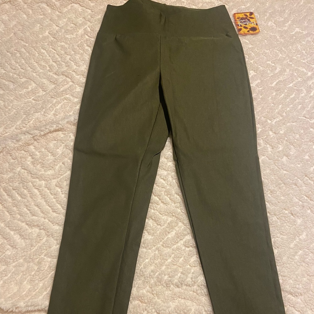 Olive legging pants